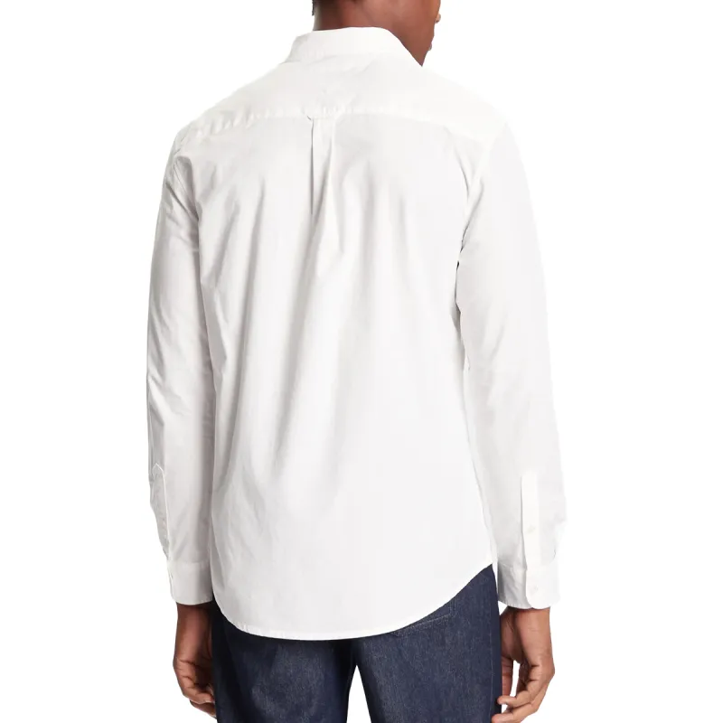 TOMMY REG POPLIN CAMISA WHT