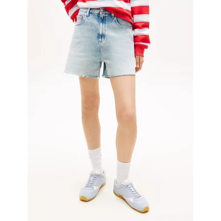TOMMY Shorts vaqueros Mom rectos desteñidos