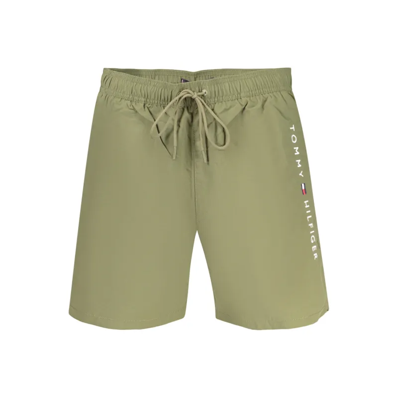 TH Bañador Original de largo medio con logo OLIVE