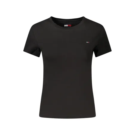 TH Camiseta slim de cuello redondo con logo bordado WHT