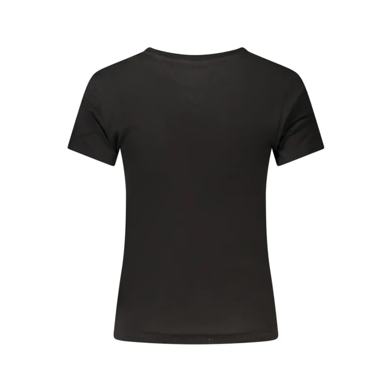 TH Camiseta slim de cuello redondo con logo bordado WHT