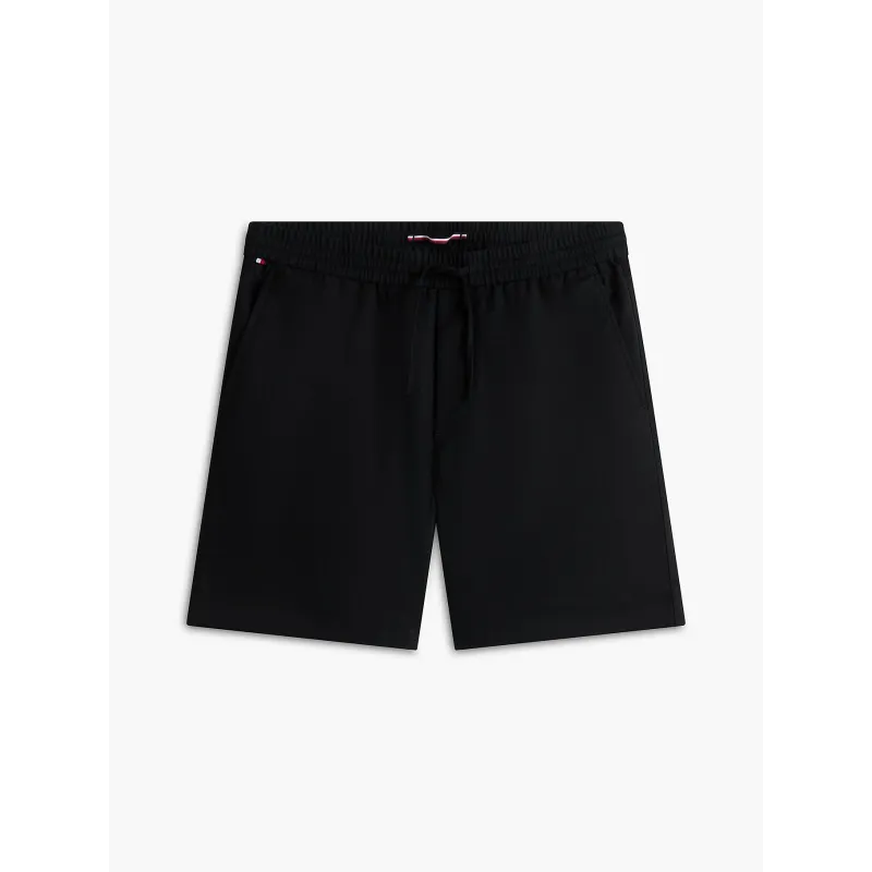 TH Pantalón corto chino Dover de mezcla de lino BLK