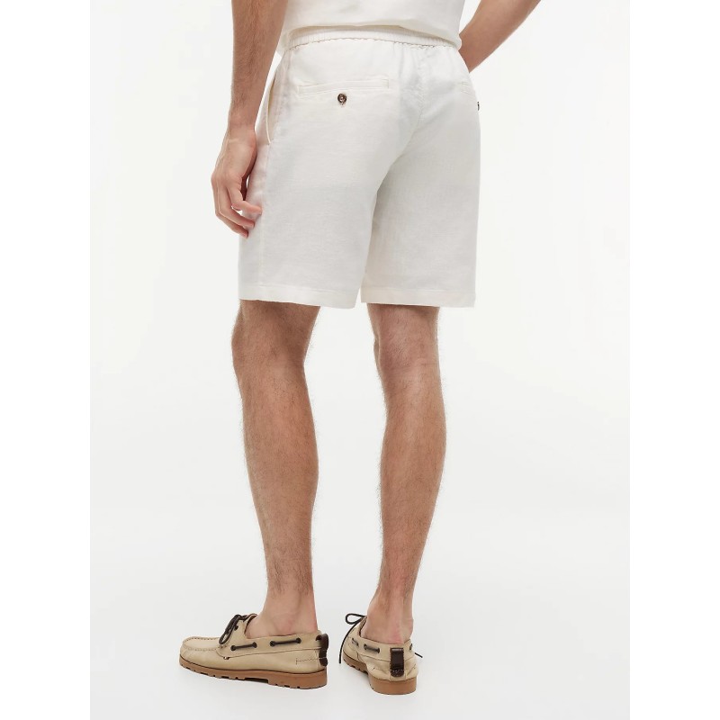 TH Pantalón corto chino Dover de mezcla de lino con corte regular
