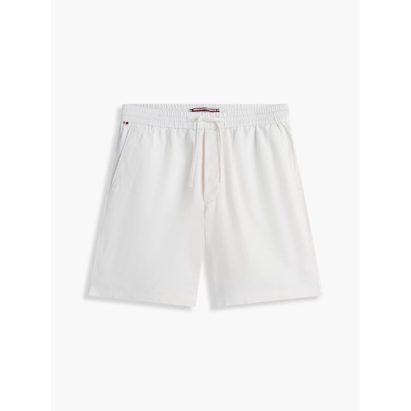 TH Pantalón corto chino Dover de mezcla de lino con corte regular