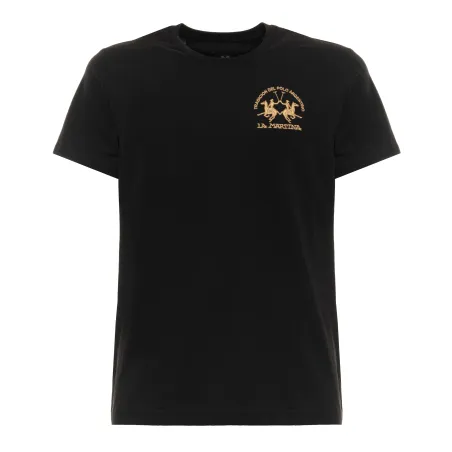 LA MARTINA T-SHIRT BLK