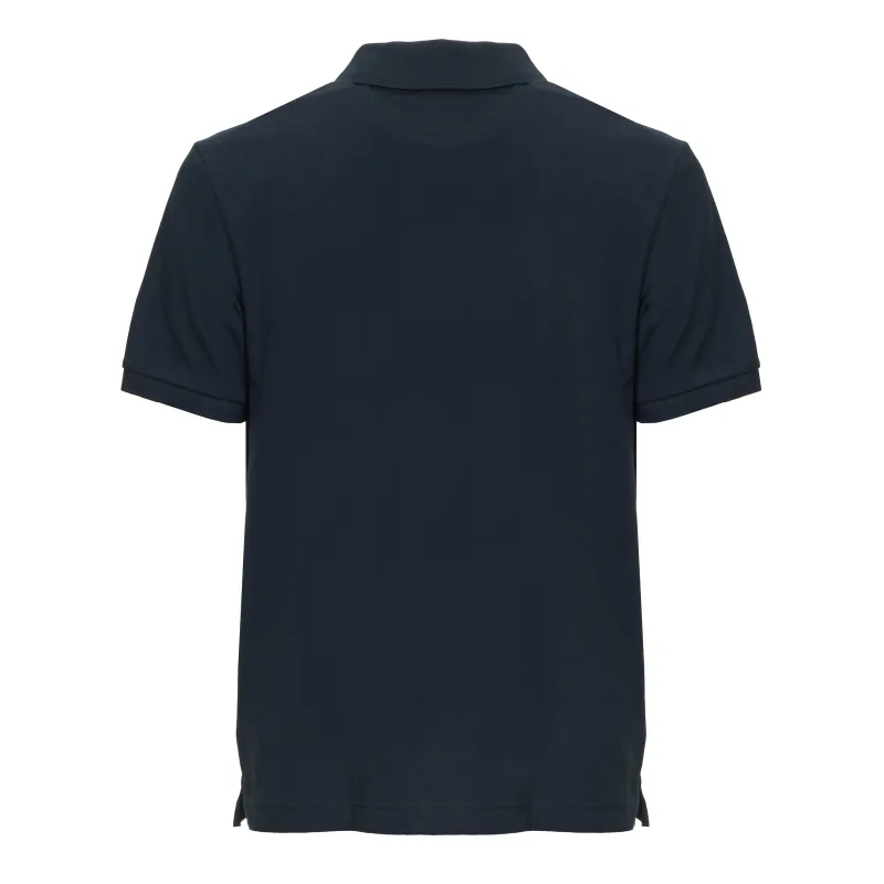 LA MARTINA POLO SS 30/1 COTTON PIQUE WHT