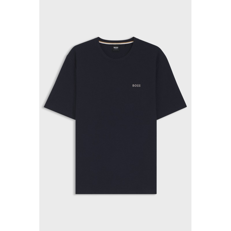 HB Waffle T-Shirt Navy