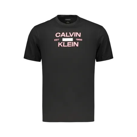 CK T-SHIRT EST1968 LOGO BLK
