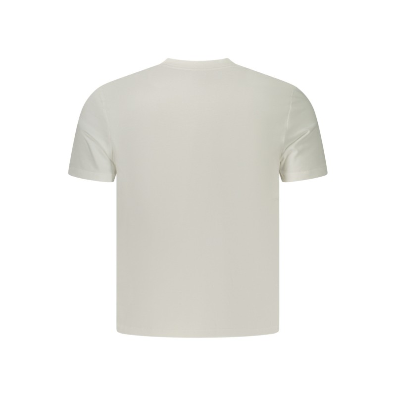 CK T-SHIRT LETT LOGO WHT