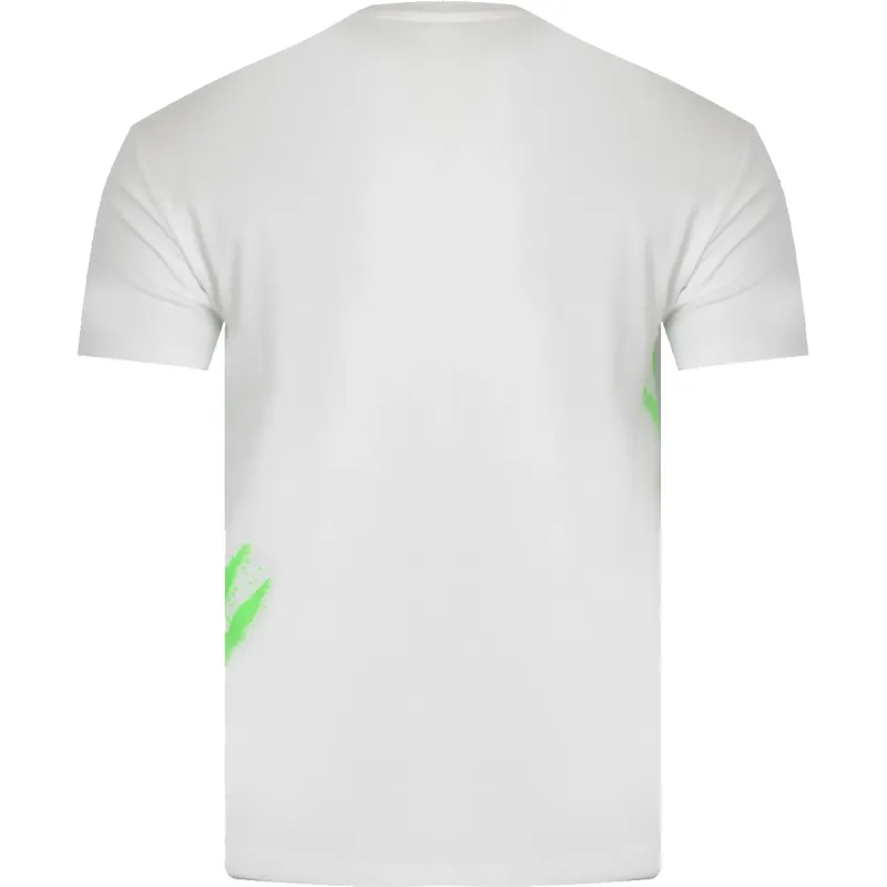 PLEIN SPORT SCRATCH T-SHIRTWHT
