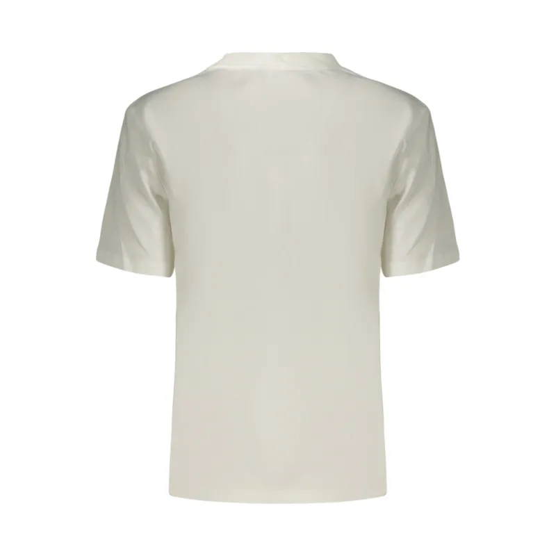 CK SS CLASSIC LEFT CHEST GRAPHIC TEE WHT