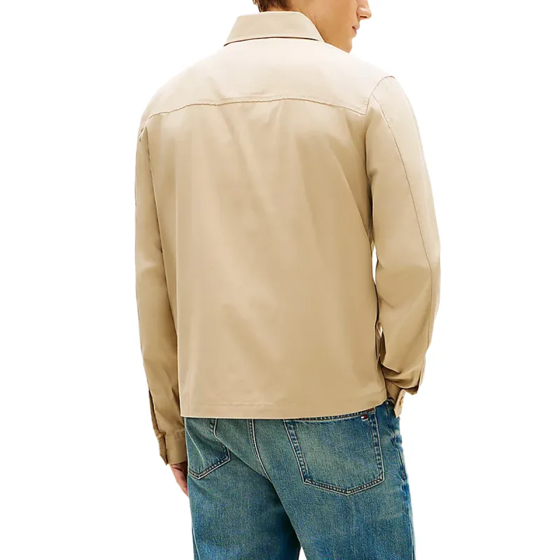 TH COTTON NYLON SHIRT JACKET RBT 