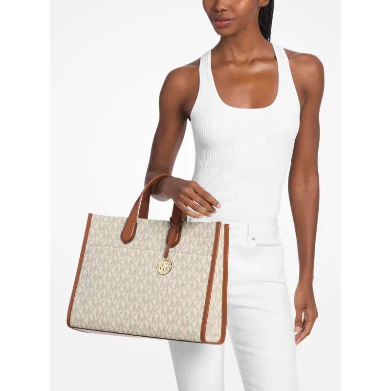 MK GIGI LG TOTE VANILLA