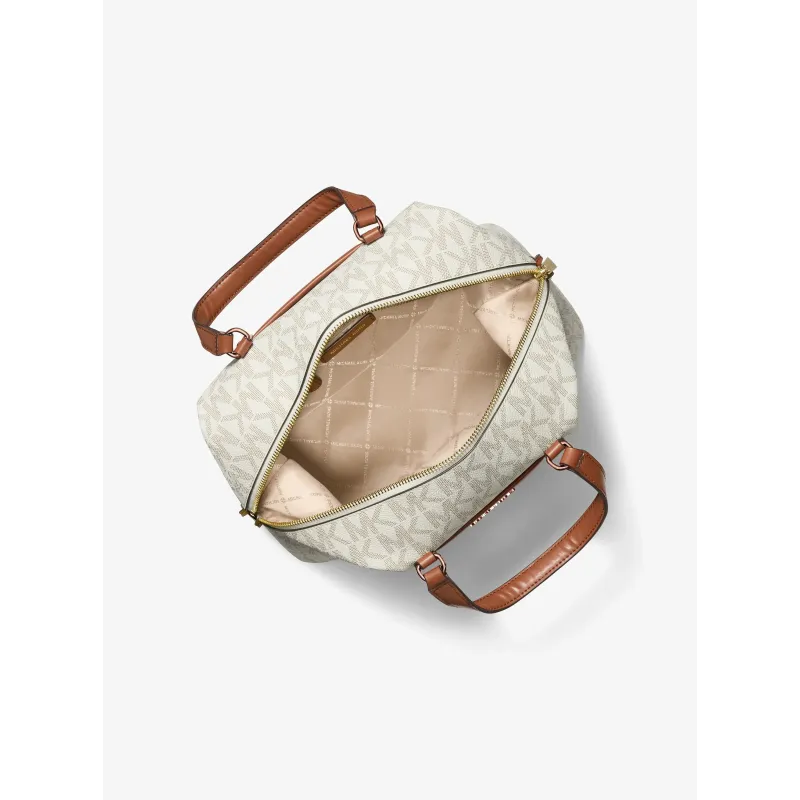 MK BECK MD SATCHEL VANILLA
