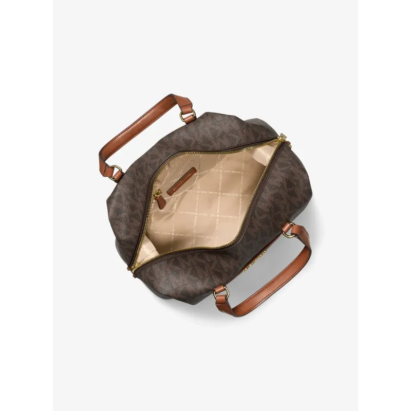 MK BECK MD SATCHEL BROWN