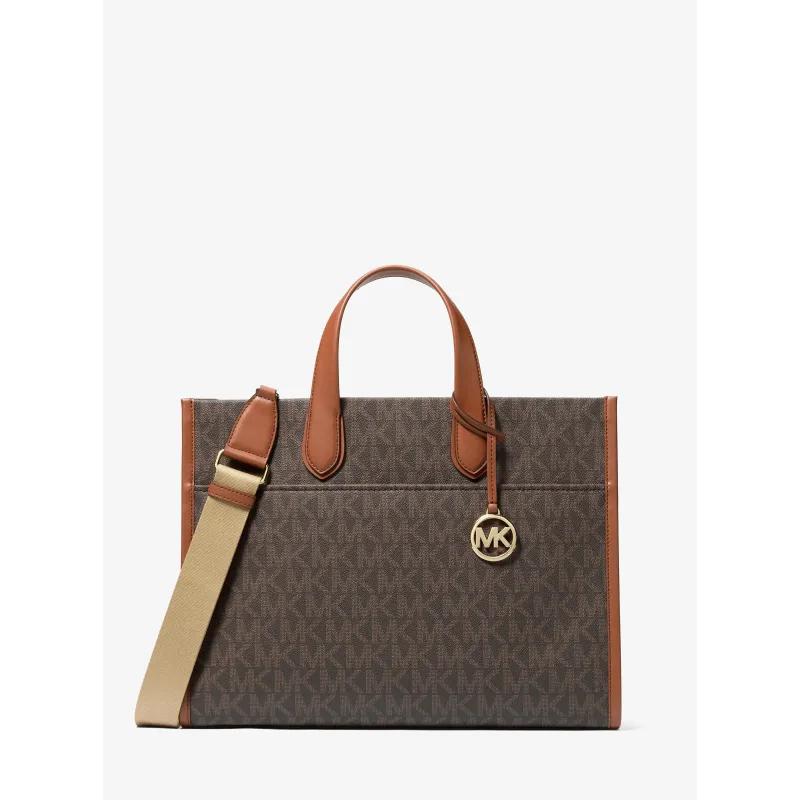 MK GIGI LG TOTE BROWN