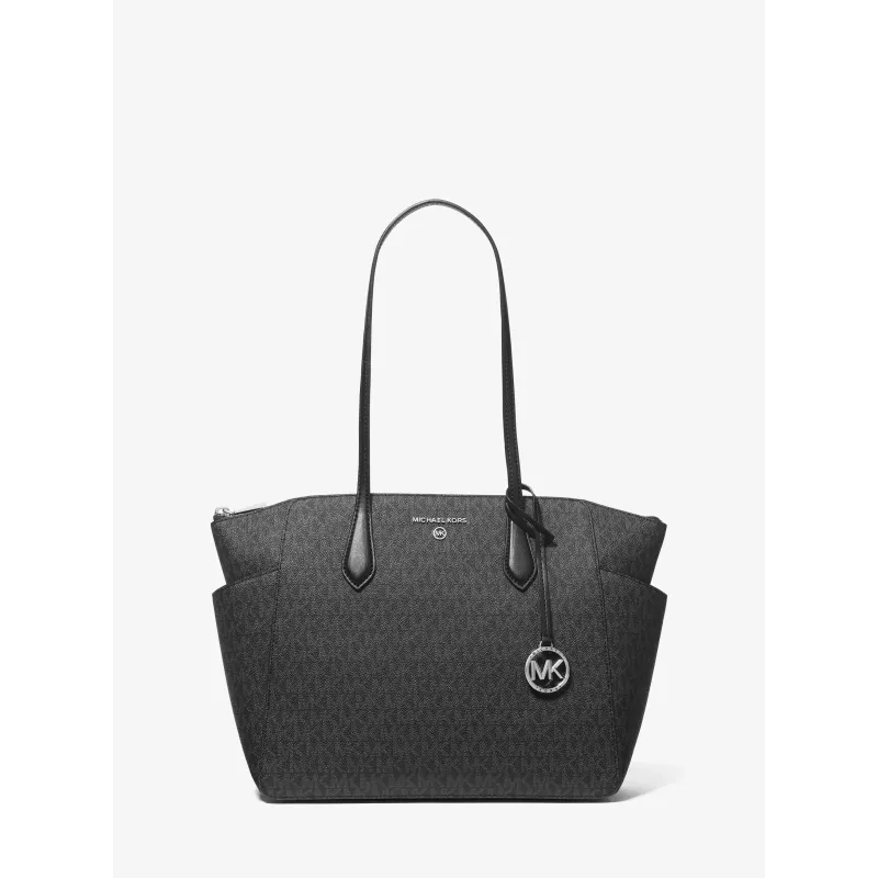 MK MARILYN MD TZ TOTE BLACK