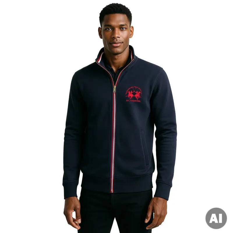 LA MARTINA SWEATERSHIRT JERSEY CUELLO