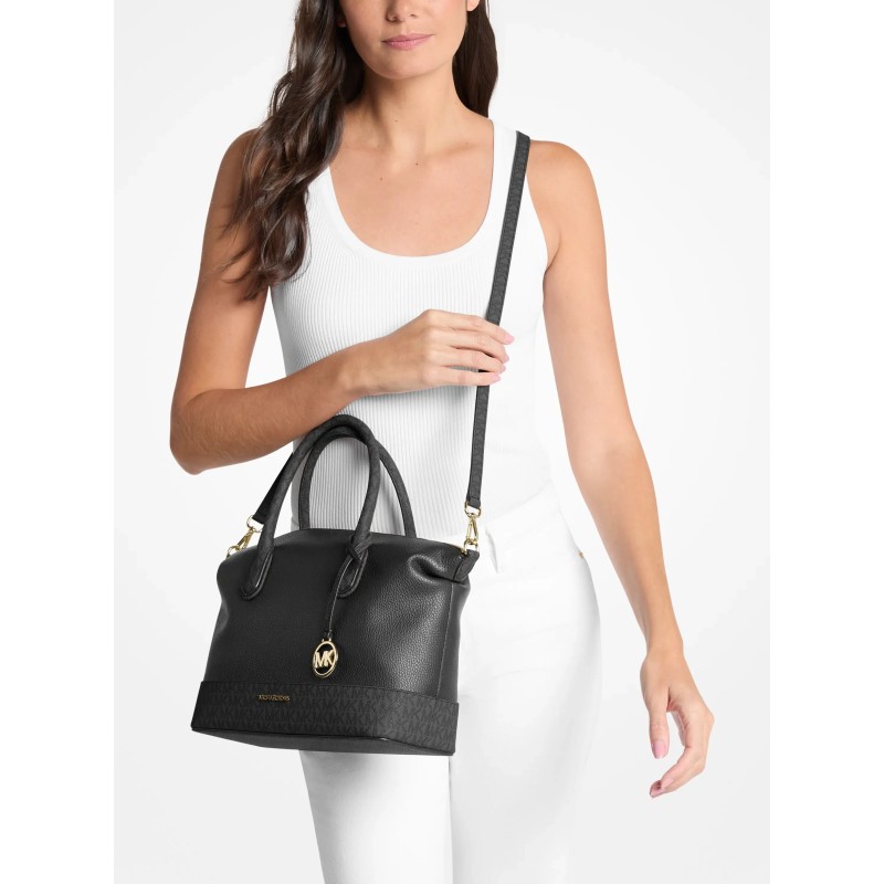 MK satchel Hyde noir