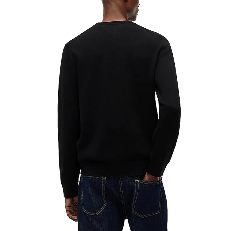TH JERSEY SLIM LOGO BORDADO BLK