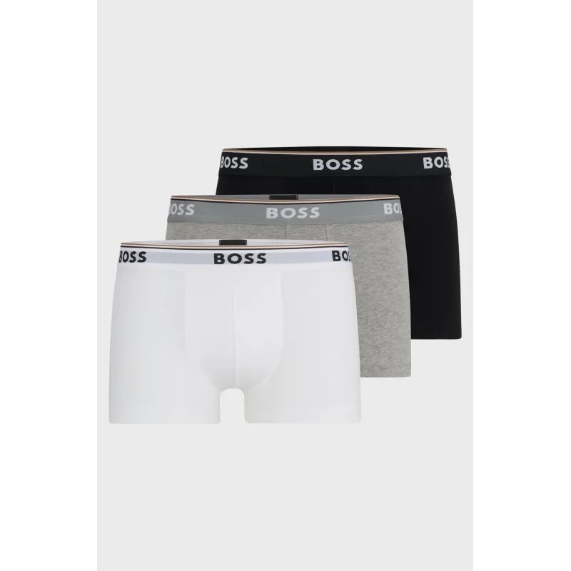 Hugo Boss Trunk 3P Power 999Tricolor